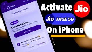 How to fix Jio 5G Network Problem in iPhone  How to Enable Jio True 5g in iPhone