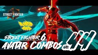 Street Fighter 6 SF6 Avatar combos - #44