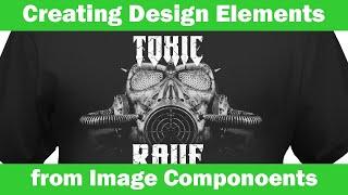CorelDRAW tutorial Creating Design Elements Image Components