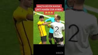 MAÇTA BÜYÜK KAVGA  #efootball2023 #short #pesmobile #efootball2022 #efootball #pes21 #pes #fypシ