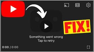 Something Went Wrong YouTube iPhone  Something Went Wrong Please Try Again YouTube iPhone 2023