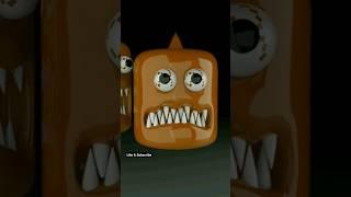 Evil Monsters #23 - Halloween  Animation 3D  Horror shorts  #cutehorror #ghost