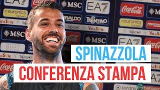 SPINAZZOLA in conferenza stampa ️ Presentazione ufficiale SSC Napoli a Dimaro