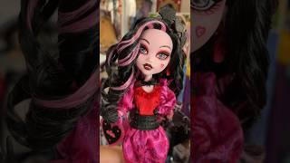 Restyling Love Edition Howliday Draculaura Monster HighDoll #monsterhigh #dolls #hairtutorial