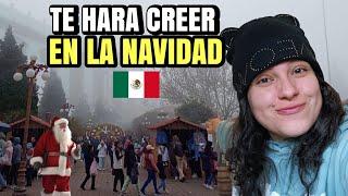 ASÍ ES EL PUEBLO NAVIDEÑO MÁS ASOMBROSO y DESLUMBRANTE de TODO MÉXICO Una experiencia MÁGICA ️