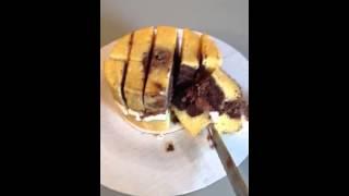 How to cut a round cake 1 of 2