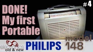 Done I finally have a portable radio experience. Philips Model 148 restoration part 4