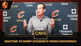 Reacting To Kenny Atkinsons Cleveland Cavaliers Intro Koby Altmans Donovan Mitchell Comments