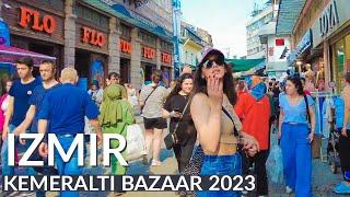 Explore Izmirs Kemeralti Bazaar 4K 60fps Walking Tour of Turkeys Most Iconic Bazaar