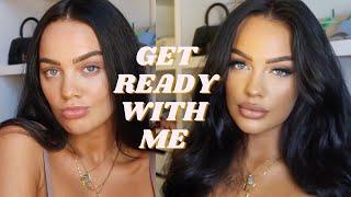 GET READY WITH ME - HAIR MAKEUP & TAN AD