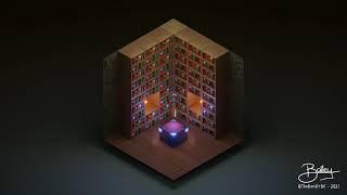 Minecraft Enchanting Table Isometric Animation
