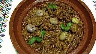 طاجين الهبيلة ديال ناس زمان، شهيوات مغربية tajine de veau aux olives