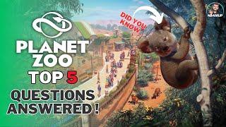 Planet Zoos MOST ASKED Questions ANSWERED