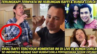 KOCAK RAFFI LAKUKAN INI SAAT ARTIS2 CAPER DI LIVE IG BUNDA CORLATRNYATA INI HUBUNGAN RAFFI &B CORLA