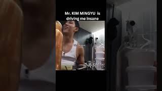 MINGYU is driving me insane #seventeen #mingyu #kpop #seungkwan