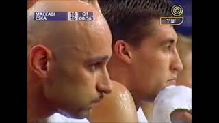 SUPROLEAGUE 2001 semi-final - Maccabi Tel Aviv vs CSKA Moscow