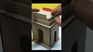 India Gate Cardboard Model  #shorts #cardboardcraft
