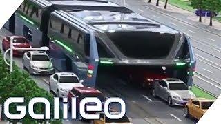 Fake oder Fakt Der Anti-Stau-Bus in China  Galileo  ProSieben