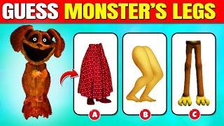 Guess The Monster By Emoji & Legs  Poppy Playtime Chapter 3 Smiling Critters Dogday Catnap