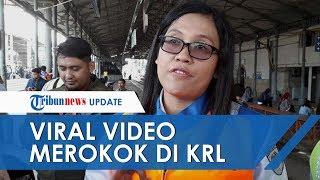 Viral Video Penumpang Merokok di KRL dengan Santai KCI Beri Penjelasan