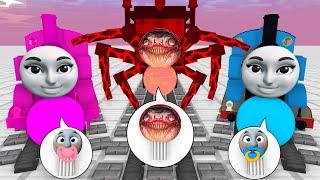 Monster School  Cute Thomas GIRLFRIEND  CHOO CHOO CHARLES ATTACK - Minecraft Animation