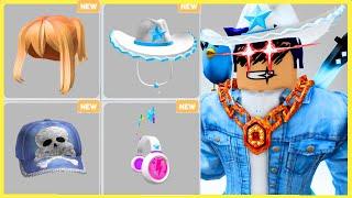 GET THESE FREE HEAD ITEMS.  How to get free roblox items  free items on roblox 2023