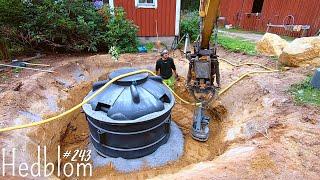 Biopurification plant installation part 14  -Excavator Time Lapse ep.243