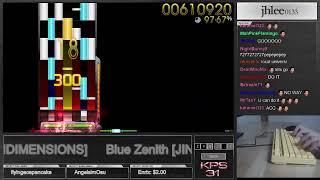 jhlee0133  xi - Blue Zenith  JINDIMENSIONS 96.08% S   -osumania