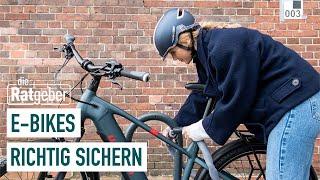 E-Bike-Diebstahl So sichern Sie Ihr Fahrrad richtig ab  Die Ratgeber