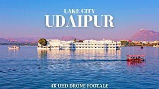 Udaipur 4k India  ULTRA HD 60FPS  by Drone View