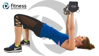 Get Strong Upper Body Workout for Arms Shoulders Chest & Back Descending Reps