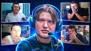 PRO PLAYERS & STRS REACT TO S1MPLE EPIC PLAYS