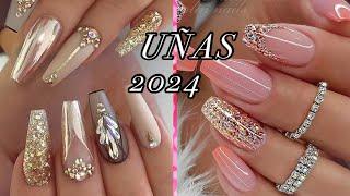 UÑAS ELEGANTES 2024 TENDENCIAS DE MODA PARA CHICAS CON  MUCHO ESTILO