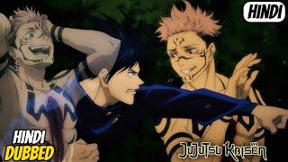 SAKUNA VS MEGUMI FUSHIGURO Full Fight In Hindi  JUJUTSU KAISEN