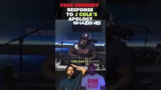 Page Kennedy responds to J Cole apology to Kendrick