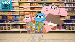 gumball a101 reklamı