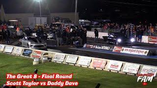 Street Outlaws No Prep Kings - New England Dragway Great 8 Final Daddy Dave vs Scott Taylor