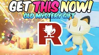 Get TEAM ROCKET Meowth Mystery Gift NOW in Pokemon Scarlet Violet