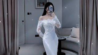 Ask your friends to choose a white dress for you️ #dress #edit #cute #videos
