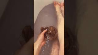 ASMR Pantyhose In The Bath Nylons Stockings Tights Washing Legs Feet Toes Girl Model Bathing