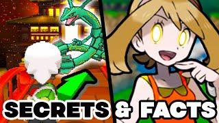 99% OF PLAYERS NEED TO KNOW THESE SECRETS & FACTS about Pokemon Omega Ruby & Alpha Sapphire