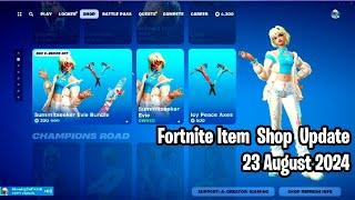  Fortnite Item Shop Update August 23 2024 Summitseeker Evie Mecha Team Shadow and More 