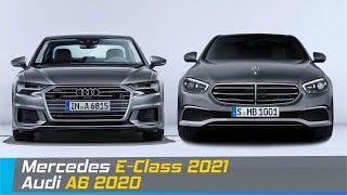 Mercedes E-Class 2021 Vs Audi A6 2020  Design Comparison