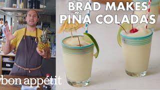 Brad Makes BAs Best Piña Coladas  From the Test Kitchen  Bon Appétit