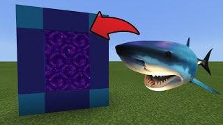 How To Make a Portal to the Shark Dimension in MCPE Minecraft PE