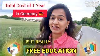 Cost of Study in Germany? Is it really FREE?  MS in Germany