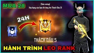 HÀNH TRÌNH 24H LEO RANK THÁCH ĐẤU LÊN TOP SEVER CỰC GẮT CỦA BÉ CHANH