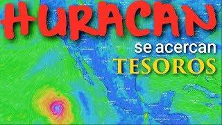 vamos a buscar TESOROS Huracan se acerca a las playas de BC