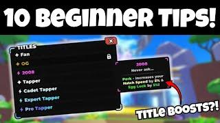 10 Beginner Tips for Tapping Legends Final F2P