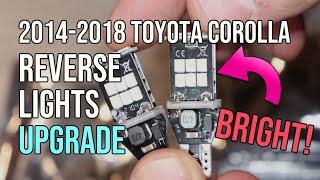 Reverse Lights Upgrade SUPER Bright Toyota Corolla